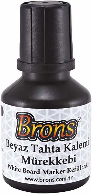 BRONS SİYAH TAHTA KALEMİ MÜREKKEBİ 30 cc BR-350