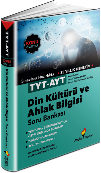 Aydın TYT AYT Din Kültürü ve Ahlak Bilgisi Soru Bankası