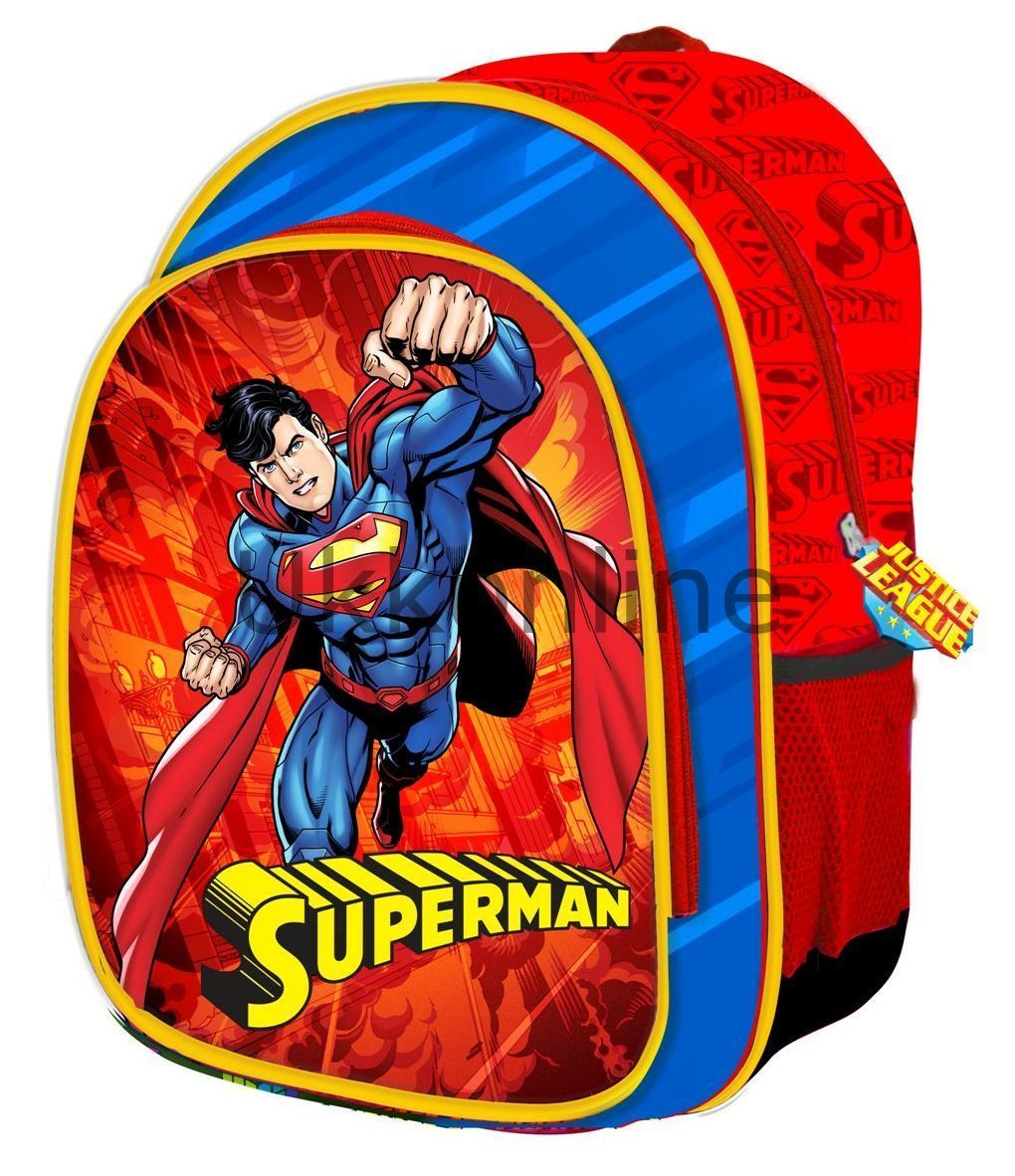 TRX 3E2-JLSP SUPERMAN ANAOKULU ÇANTASI İKİ GÖZLÜ