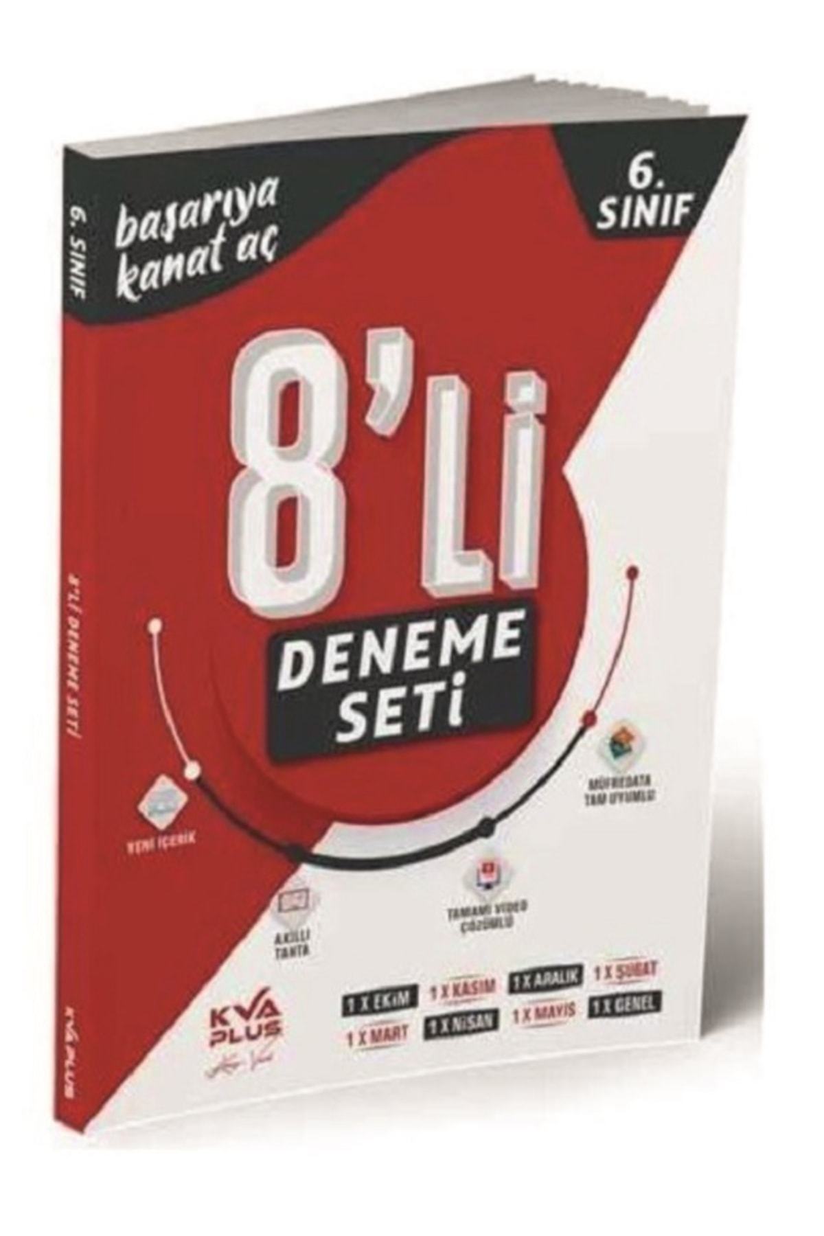 Akademi Plus 6.sınıf 8'li Deneme Seti 2022
