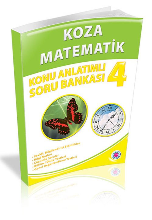 KOZA MATEMATİK Konu Anlatımlı Soru Bankası 4.SINIF