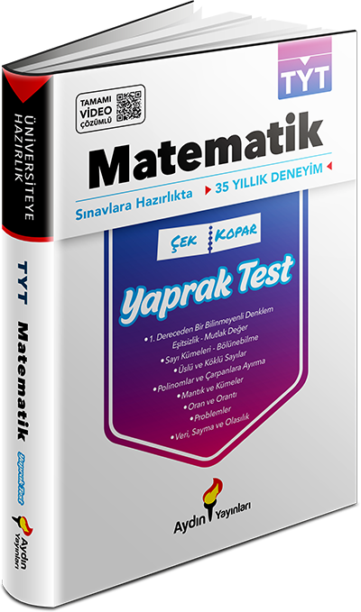 Tyt Matematik Çek Kopar Yaprak Test