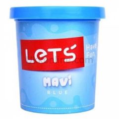 LETS OYUN HAMUR TEK RENK MAVİ 150gr
