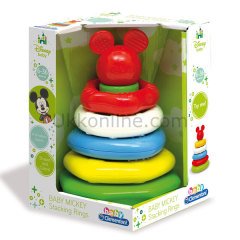 14393 DB MICKEY RENKLİ HALKALAR /DisneyBabyClementoni 6-36 ay