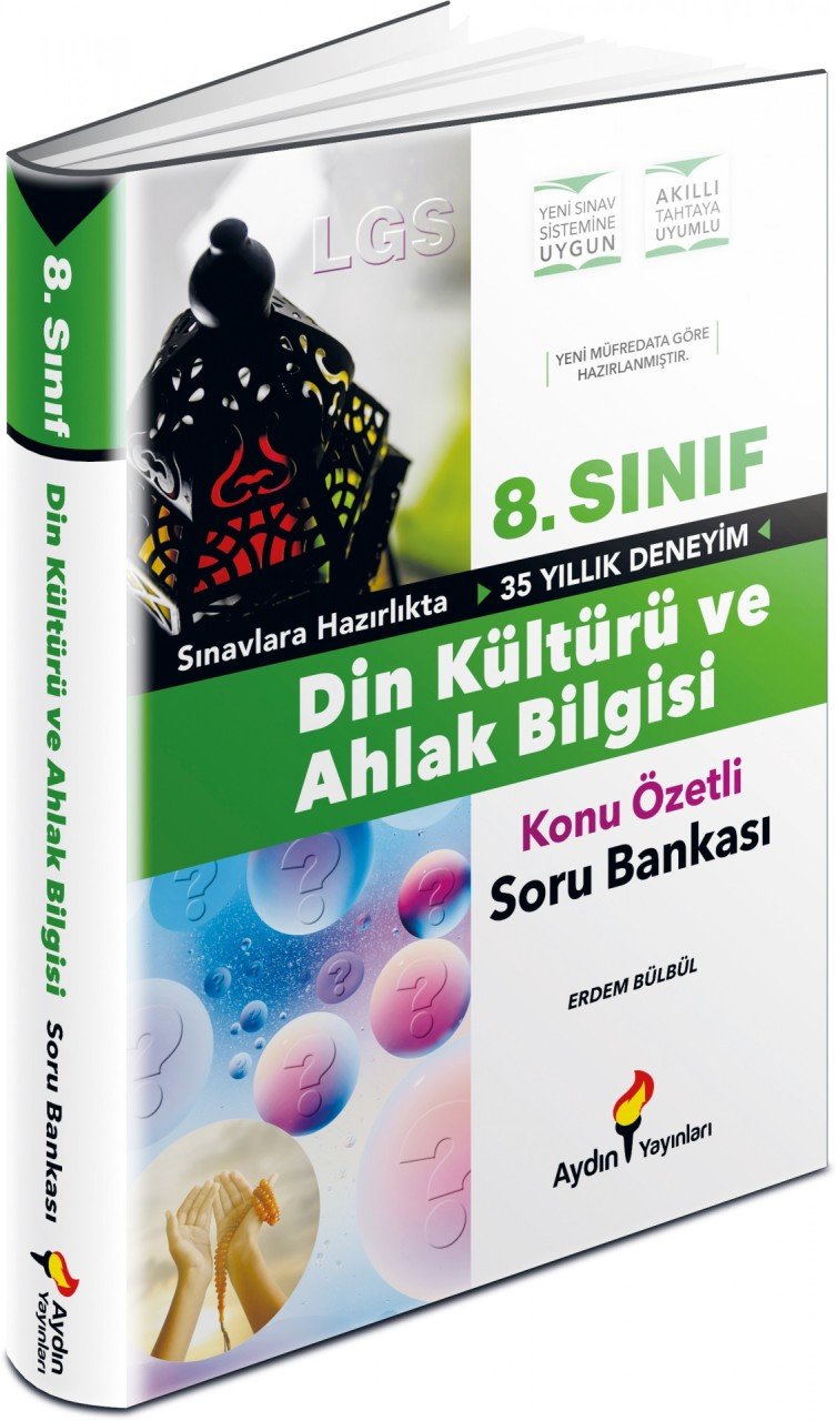 8 Sınıf Din Kültürü ve Ahlak Bil Konu Özet Soru Bankası Aydın Yay