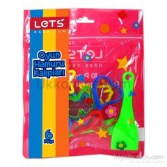 LETS OYUN HAMUR KALIPLARI 6 PARÇA-L8418