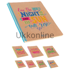 KESKİN CİLTLİ DEFTER 16,5-22,5 100yp DÜZ DOODLES