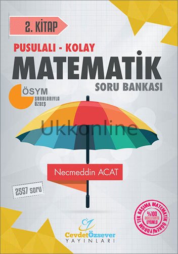 CEVDET ÖZSEVER MATEMATİK 2. KİTAP PUSULALI KOLAY SORU