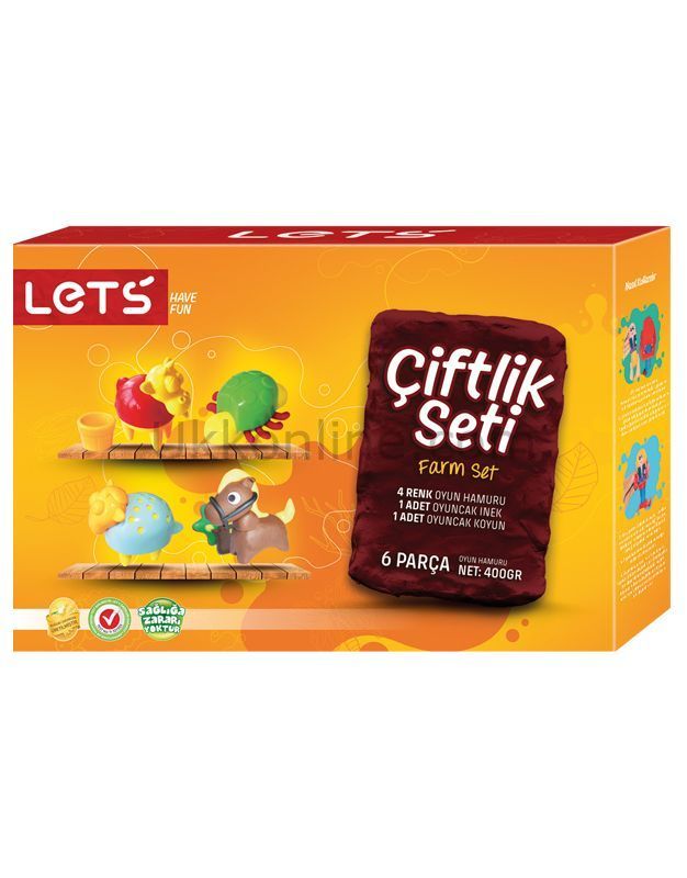 LETS OYUN HAMUR ÇİFTLİK SETİ-L8450