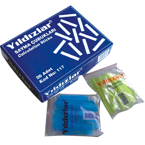 YILDIZLAR SAYMA ÇUBUKLARI 117
