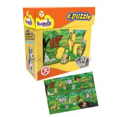 6114 e.puzle VAHŞİ HAYVANLARI/WILD ANIMALS
