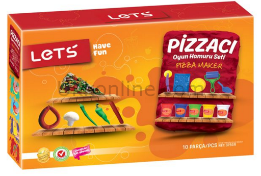 LETS OYUN HAMUR PİZZA SETİ-L8460