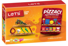 LETS OYUN HAMUR PİZZA SETİ-L8460