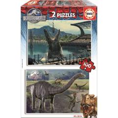 Educa 16340 Çocuk 2x100 Jurassic World