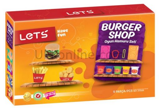 LETS OYUN HAMUR HAMBURGER SETİ-L8470