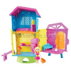 DHW41 POLLY ve EĞLENCELİ EVİ +4 yaş /Polly Pocket