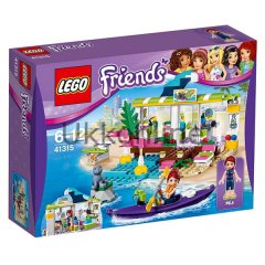 LGF41315 FR-HEARTLAKE SÖRF MAĞAZASI /Friends 6-12 yaş LEGO 186pcs
