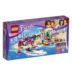LGF41316 FR-ANDREAnın SÜRAT TEKNESİ RÖMORKU /Friends 6-12 yaş LEGO 309pcs