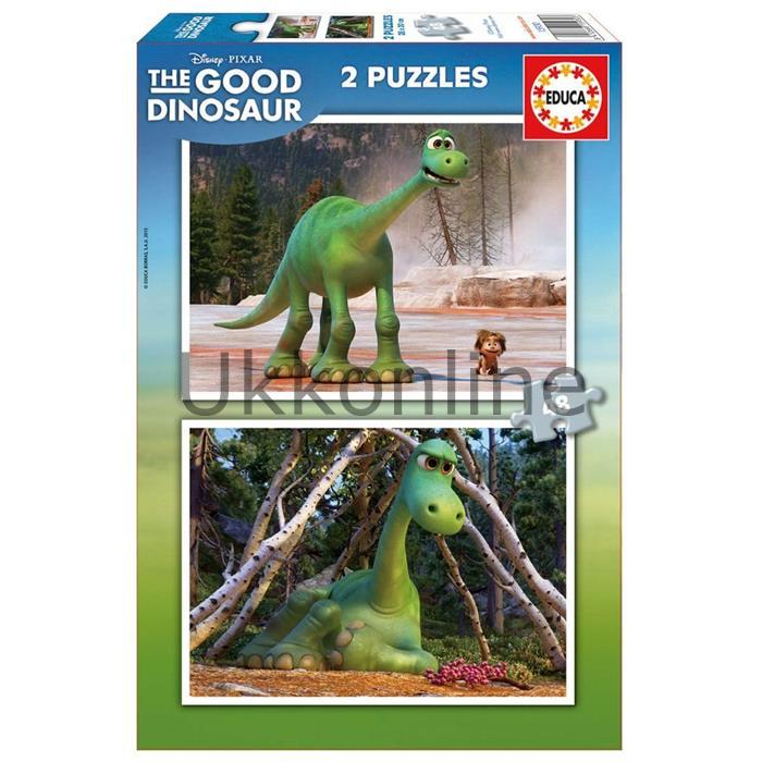 Educa 15930 Çocuk Disney 2x48  The Good Dinosaur