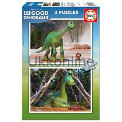 Educa 15930 Çocuk Disney 2x48  The Good Dinosaur