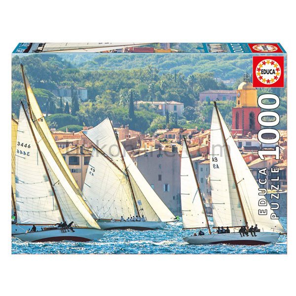 16755/EDU 1000pcs SAILING AT SAINT TROPEZ /Educa /1000 parça puzzle