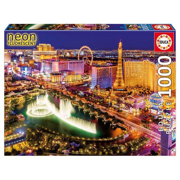 16761/EDU 1000pcs N.LAS VEGAS /Educa /1000 parça puzzle