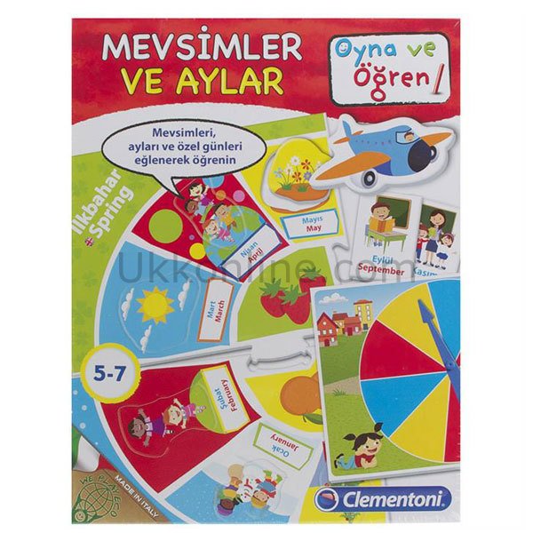 64200 AYLAR VE MEVSİMLER /OynaÖğren 3-5 yaş