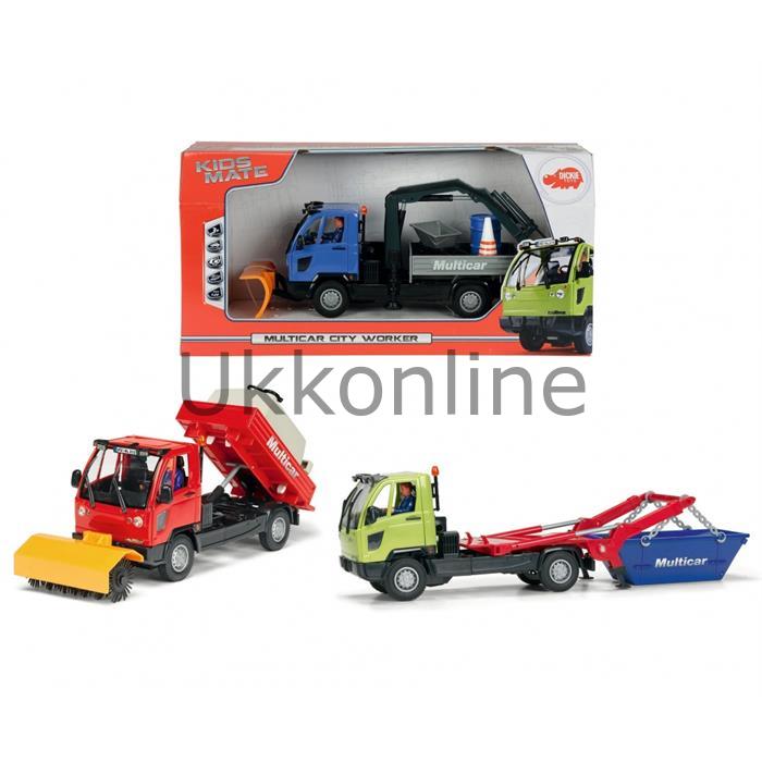SIMBA DICKIE 3825002 MULTICAR CITY WORKER 1:24-9