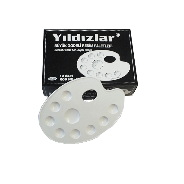 YILDIZLAR RESİM PALETİ BÜYÜK GODELİ OVAL 138