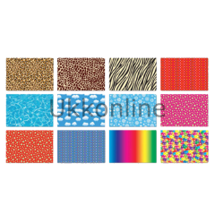 K.COLOR  DESENLİ KARTON 35-50 12 Lİ KARIŞIK