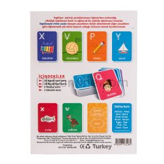 1284 FLAHS CARD OOK İNGİLİZCE ALFABE