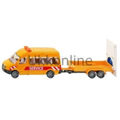 Siku 1660 Transporter With Trailer