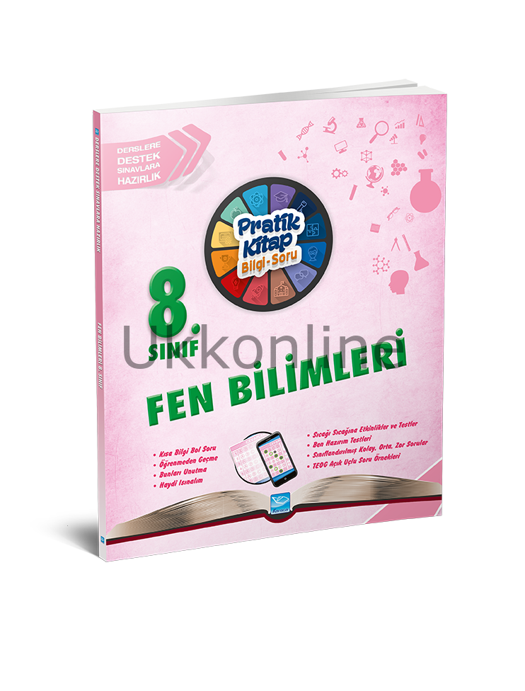 8.Sınıf Fen Bilimleri Pratik Kitap Bilgi-Soru