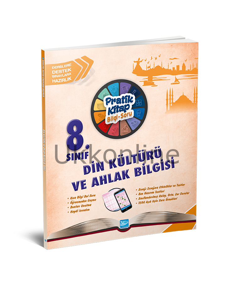 8.Sınıf Din Kültürü ve Ahlak Bilgisi Pratik Kitap Bilgi-Soru
