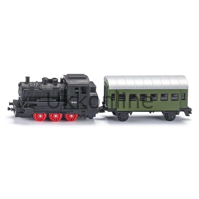 Siku 1657 Steam Engine With Passenger Carriage
