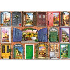 17118/EDU 1500pcs DOORS OF EUROPE /Educa /1500 parça puzzle