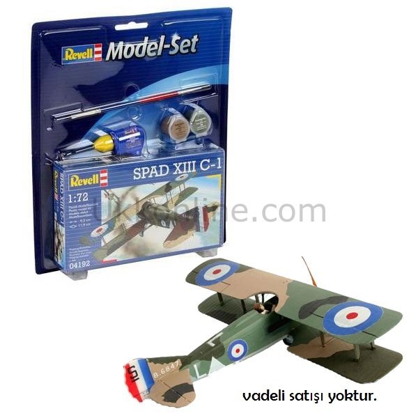 VBU64192 MODEL-SET SPAD VIII C-1 1:72/Revell/seviye 3
