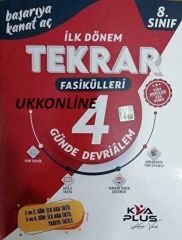 ''8. Sınıf LGS İlk Dönem Tekrar Fasikülleri 4 Günde Devri Alem