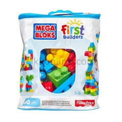 DCH55 MEGA BLOKS/60lı Blok Torbaları First Builders 1-5 yaş