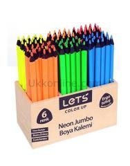 LETS BOYA KALEMİ 6 RENK NEON
