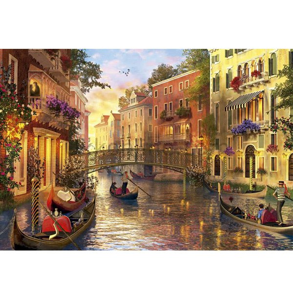 17124/EDU 1500pcs SUNSET IN VENICE /Educa /1500 parça puzzle
