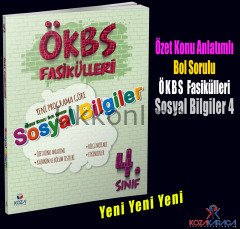 4.Sınıf ÖKBS Fasikülleri Sosyal Bilgiler