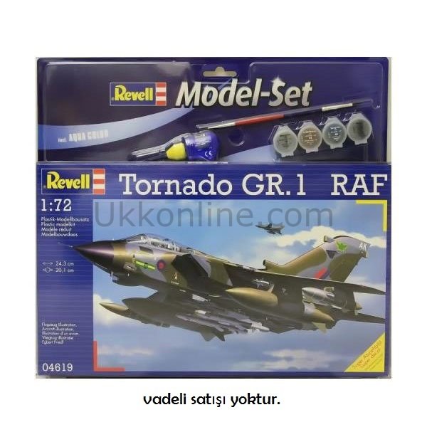 VBU64619 TORNADO GR. MK. 1 RAF 1:72/Revell/seviye 4