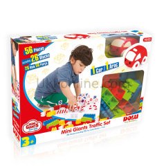 5055 TONTON ARABA VE BLOKLAR 56 PCS