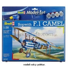 VBU64747 SOPWITH F.1 CAMEL 1:28/Revell/seviye 3