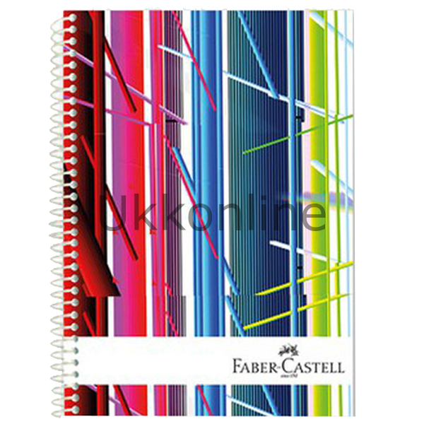 FABER SERT KAPAK DEFTER SPİRALLİ FESTİVAL A4 120YP