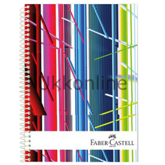 FABER SERT KAPAK DEFTER SPİRALLİ FESTİVAL A4 120YP