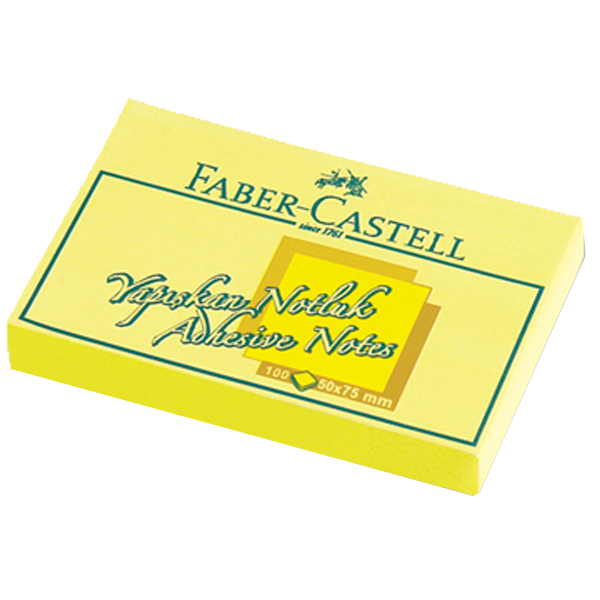 FABER NOT KAĞIT 50-75mm SARI