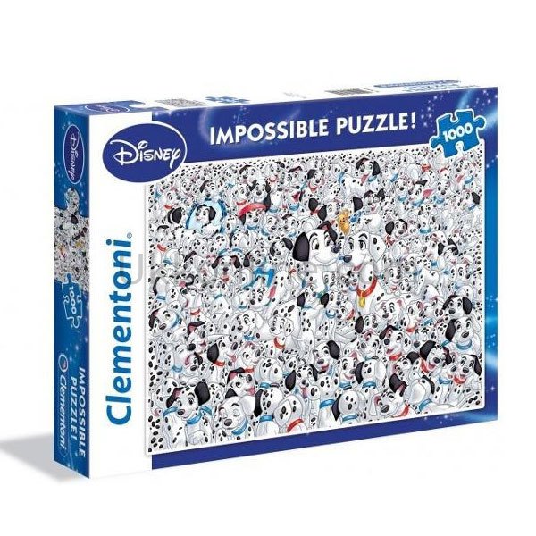 39358 101 DALMATTIANS IMPOSSIBLE/1000 ParçaPuzzle