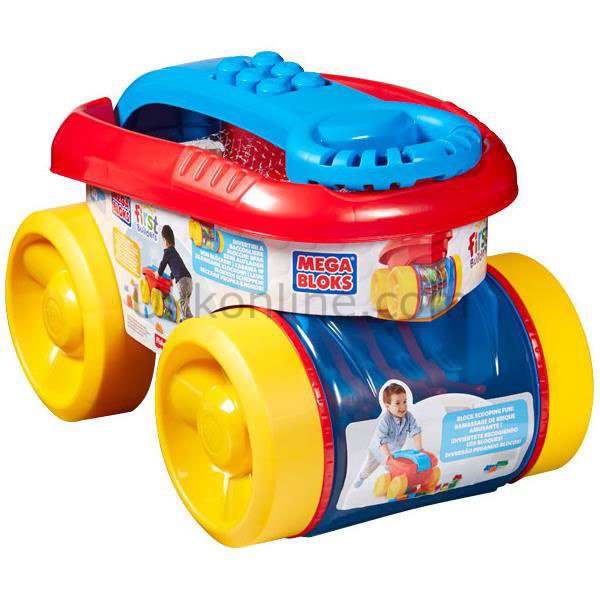 CNG23 MEGA BLOKS BLOK TOPLAYICI ÇEK ÇEK ARABA 1-5 yaş